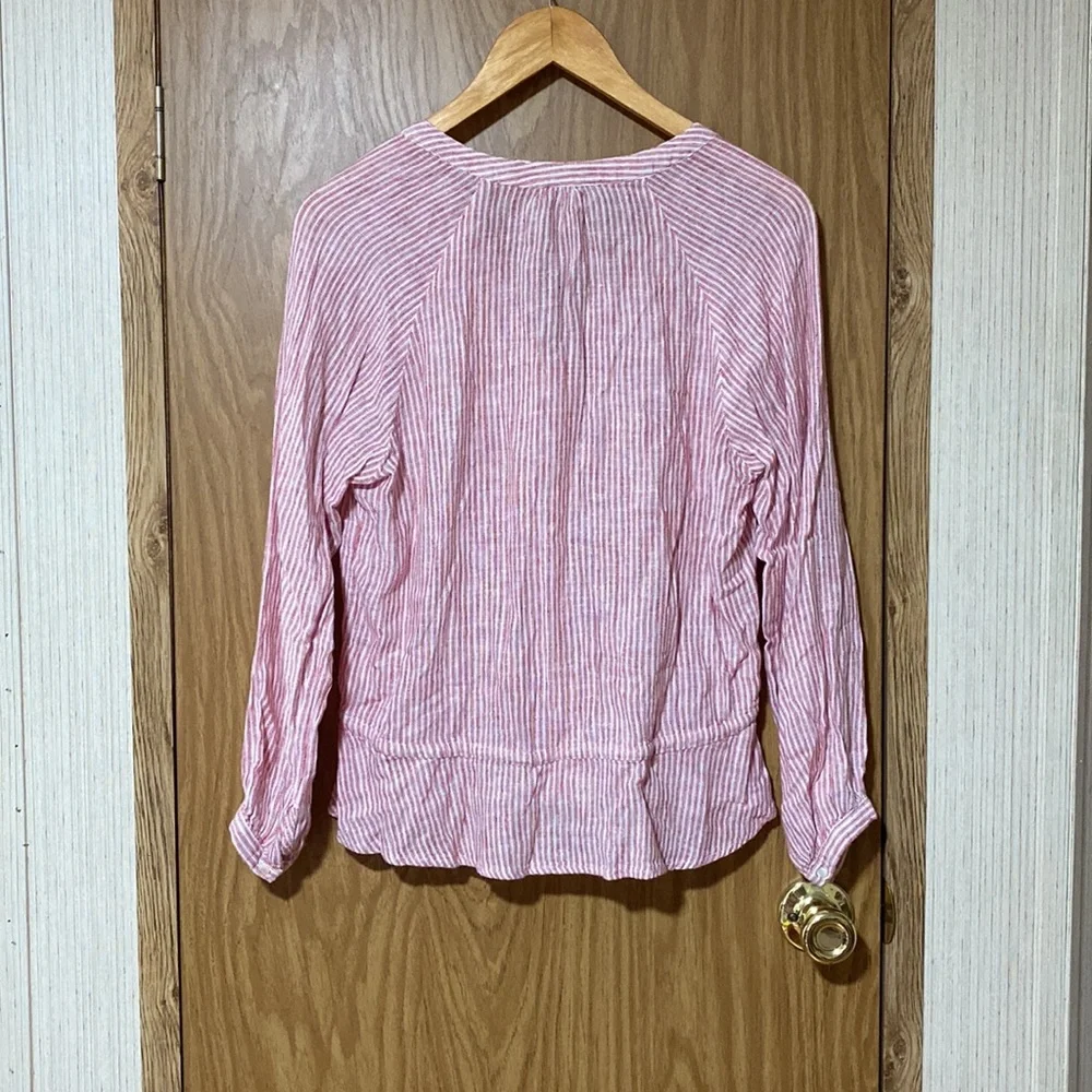 Rails Marti Scarlet Stripe Top Size S - Picture 9 of 9